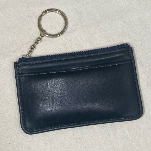 Coach Handbags - ❤️SOLD❤️Vintage Coach Navy Mini Skinny Case 6902